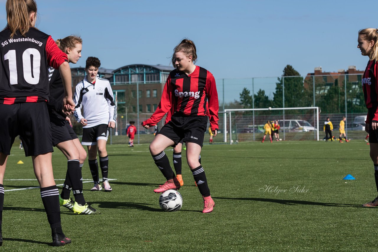 Bild 69 - B-Juniorinnen SG Weststeinburg/Bei - SV Fisia 03 : Ergebnis: 1:2